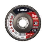 Disco Lixa Flap 4.1/2" Grão 120 Zircônio Atlas